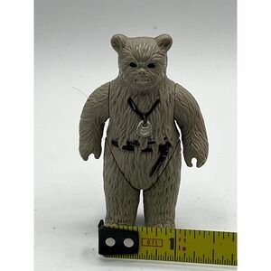 Vintage 1983 Kenner Star Wars ROTJ Chief Chirpa Ewok Hongkong Incomplete